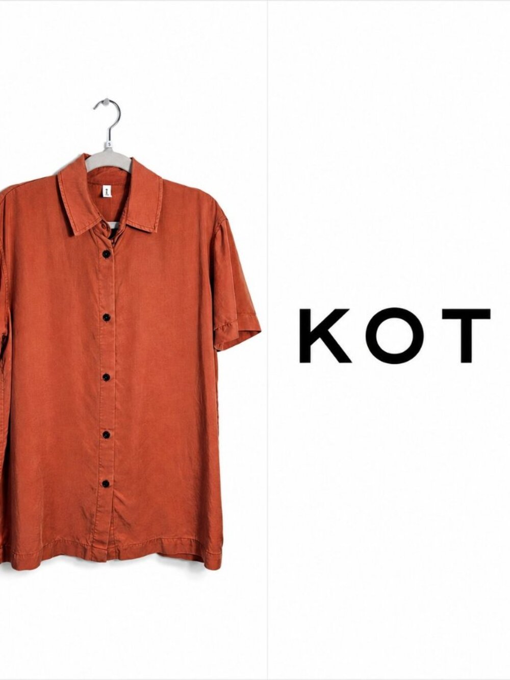 KOTN Orange Short Sleeve Shirt Size S